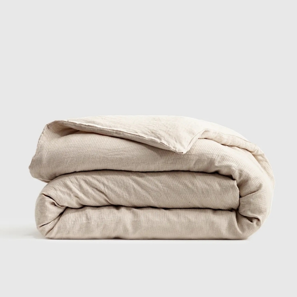 Quince Cream Duvet Cover